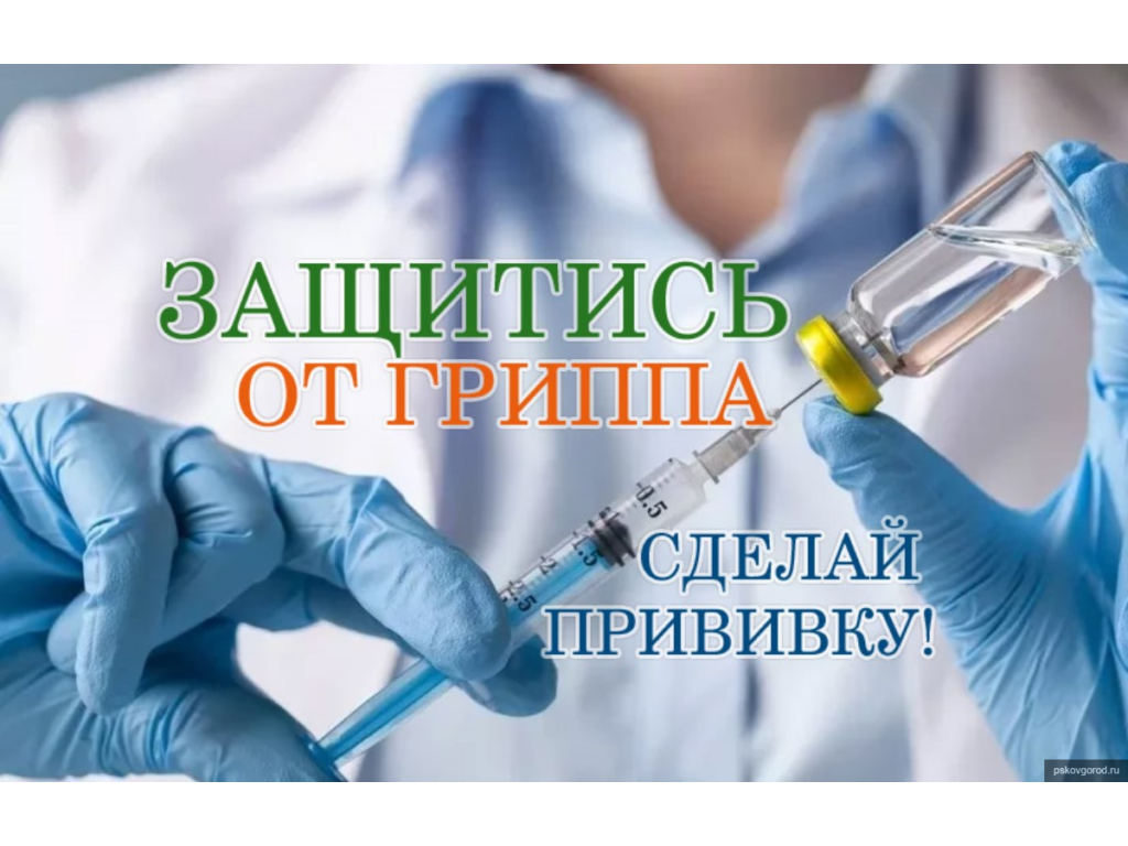 Вакцинация детей от гриппа (информация для педагогов и родителей)